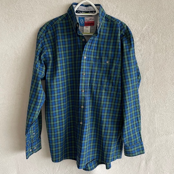 George Strait Cowboy Cut Collection by Wrangler / Men’s Long Sleeve Button-Down - Picture 1 of 6